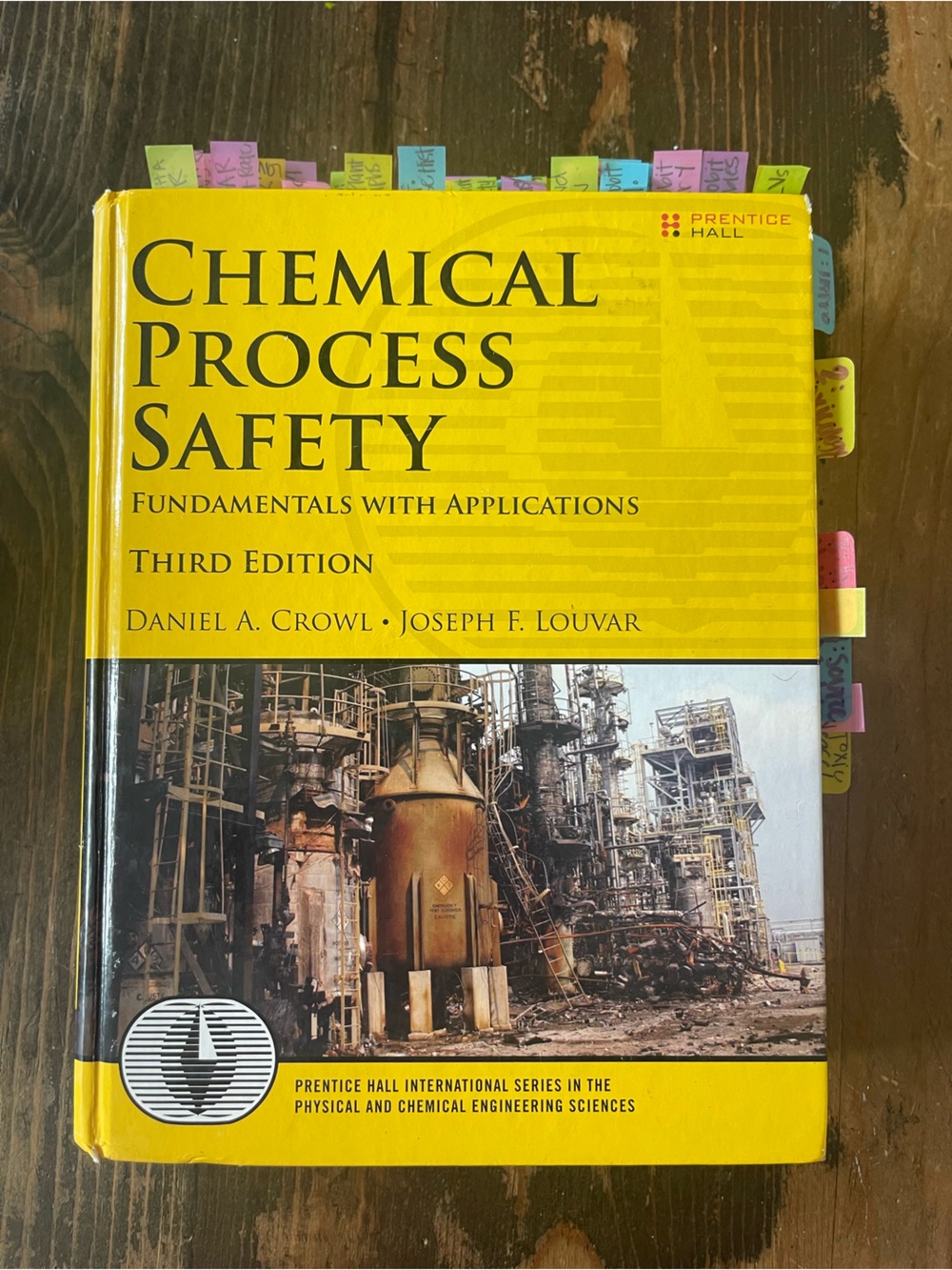 Chemical Process Safety Fundamentals with Applications third edition text book